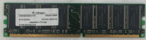 Infineon HYS64D64320GU-6-B 512MB DDR Desktop RAM Memory