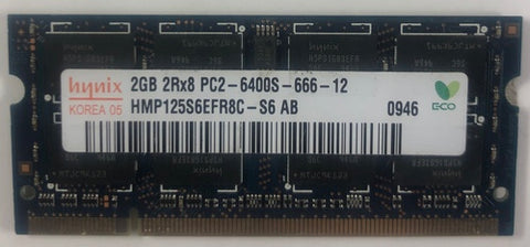 Hynix HMP125S6EFR8C-S6 2GB DDR2 Laptop RAM Memory