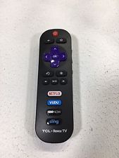 TCL 55US57 LED Roku TV Remote Control- JH-14170