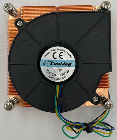 Everflow B127515BU Dual Ball Bearing Cooling Fan & Heatsink Assembly