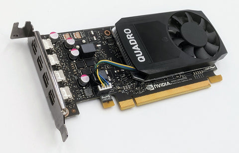 NVIDIA Quadro P1000 4GB GDDR5 PCIe x16 Graphics Card- 1DX71