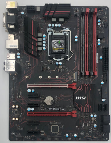 MSI Z270 Gaming Plus ATX Desktop Motherboard