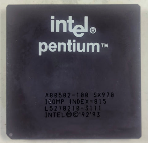 Intel Pentium Server CPU Processor- SX970
