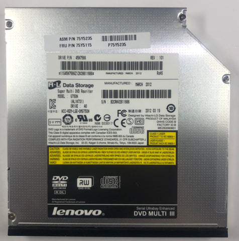 Lenovo ThinkPad T420 Laptop GT50N Super Multi DVD Rewriter- 75Y5115