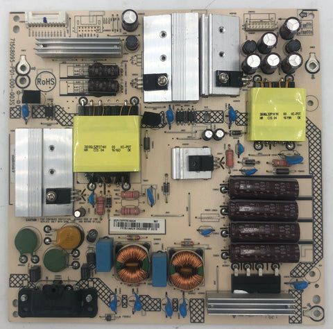 Sharp LC-50LB481U LED TV 715G8095-P01-000-003S Power Supply Board- PLTVFY751AAU4