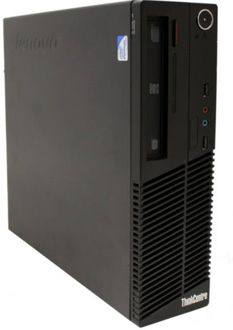Lenovo ThinkCentre M72e SFF Desktop- 640GB HDD, 4GB RAM, Intel Core i5-3550 CPU, Windows 7 Pro