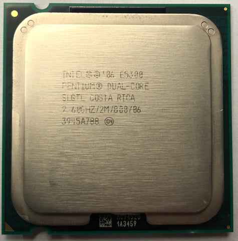Intel Pentium E5300 Dual Core Desktop CPU Processor- SLGTL