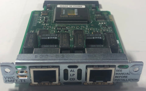 Cisco VWIC 2MFT-T1 Multiflex Trunk Card- 73-3663-03