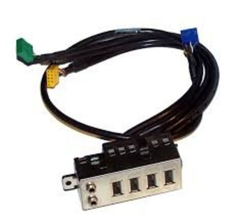 HP Compaq Elite 8100 Minitower Front I/O USB & Audio Board- 577792-001