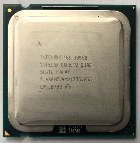 Intel Core 2 Quad Q8400 Desktop CPU Processor- SLGT6