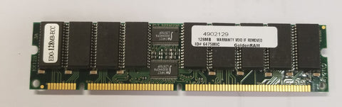 Cubig 128MB EDO-128MB-ECC DIMM Server Memory Module- 4902129