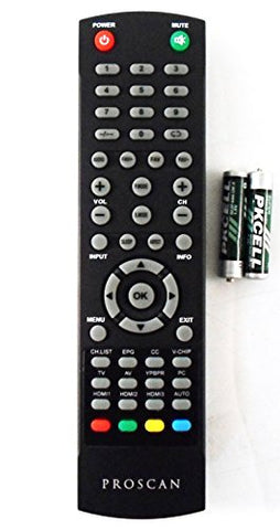 Proscan 50" PLDED5069-C TV remote IECR03