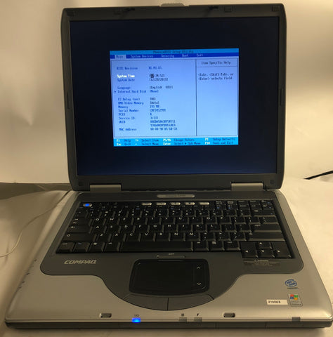 HP Compaq Presario 2100 Laptop- 191MB RAM – Buffalo Computer Parts