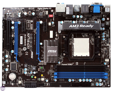 MSI MS-7578 Desktop ATX Motherboard- NF750-G55
