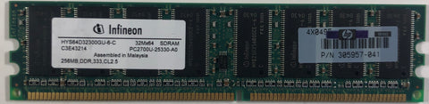 Infineon HYS64D32300GU-6-C 256MB DDR Desktop RAM Memory