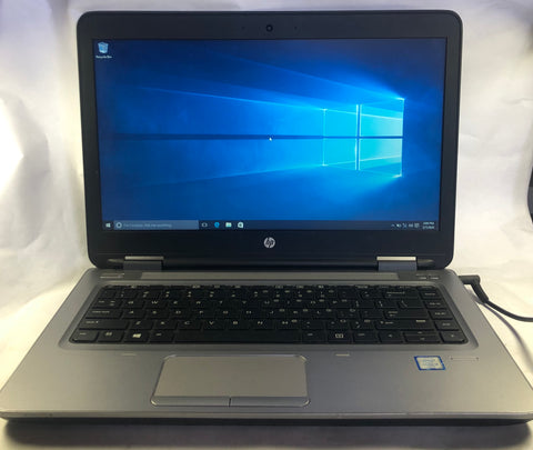 HP ProBook 640 G2 Laptop- 500GB HDD, 12GB RAM, Intel i5-6200U CPU, Windows 10