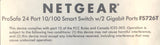 Netgear ProSafe FS726T 24-Port 10/100 Smart Switch with 2 Gigabit Ports