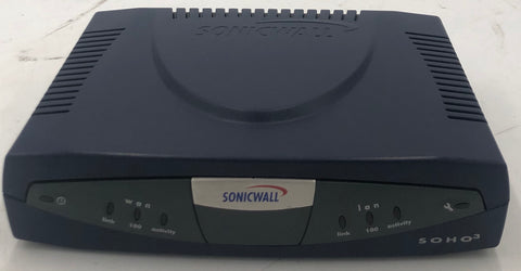 Sonicwall SOHO3 Internet Security Firewall- APL04-022