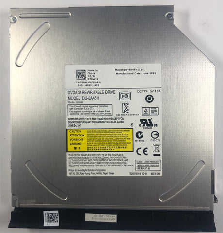 Dell Latitude E6520 Laptop DU-8A4SH DVD/CD Rewritable Drive- 79W2R