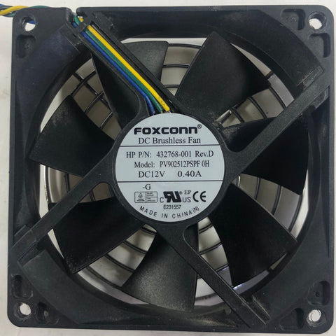 HP xw4600 Workstation PV902512PSPF Cooling Fan- 432768-001