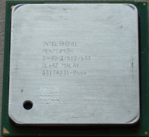 Intel Pentium 4 2.4 GHz Desktop CPU Processor- SL6RZ