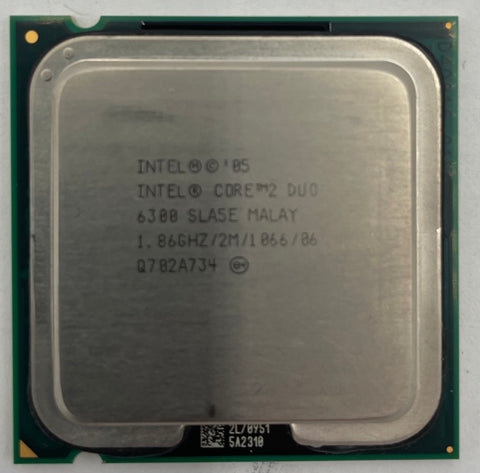 Intel Core 2 Duo E6300 Desktop CPU Processor- SLA5E