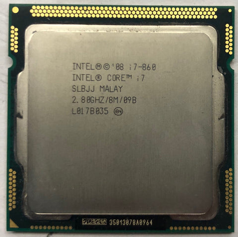 Intel Core i7-860 Desktop CPU Processor- SLBJJ