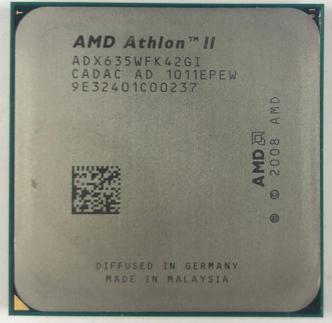 AMD Athlon II X4 635 Desktop CPU Processor- ADX635WFK42GI
