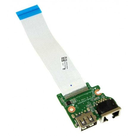 HP P106 Notebook Laptop USB LAN Port Board With Cable- 33R65UB0020