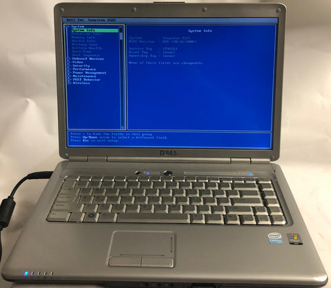 Dell Inspiron 1525 Laptop- 1GB RAM, Intel Celeron CPU