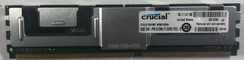 Crucial CT51272AF667.M36FH0D6 4GB DDR2 Server RAM Memory
