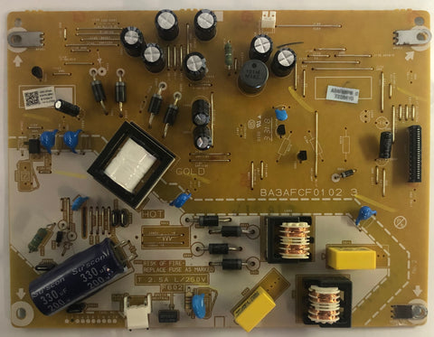 Vizio E320AR LCD TV BA3AFCF01_02 Power Supply Board- A3AFNMPW