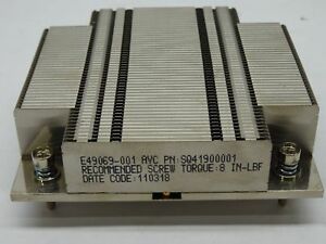 Intel SR1630 Server CPU Heatsink- E49069-001