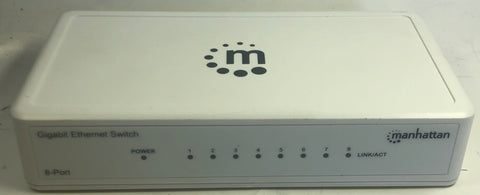 Manhattan 560702 8-Port Gigabit Ethernet Switch