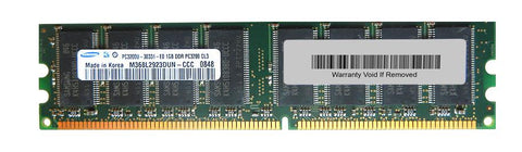 Samsung 1GB PC3200 DDR-400MHz 184-Pin DIMM Memory Module- M368L2923DUN-CCC