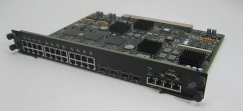 Foundry Networks Fastiron 800 Switch 24-Port 10/100Base-TX & 4 GBIC Ports Management Module- J-F2404GMR4