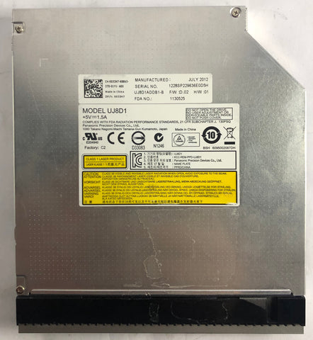 Dell Vostro 2420 Laptop UJ8D1 CD/DVD-RW Drive- 053H7