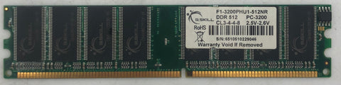 G.Skill F1-3200PHU1-512NR 512MB DDR Desktop RAM Memory