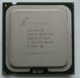 Intel Core 2 Duo E6400 Desktop CPU Processor- SL9T9