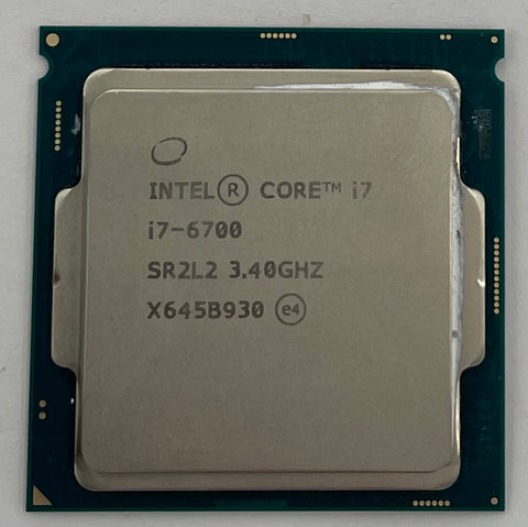 Intel Core i7-6700 Desktop CPU Processor- SR2L2 – Buffalo Computer