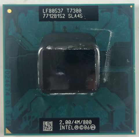 Intel Core 2 Duo T7300 Laptop CPU Processor- SLA45