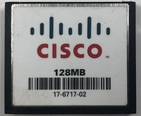 Cisco 128MB Compact Flash Memory Card- 17-6717-02
