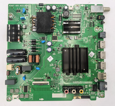 Hisense 58R6E3 LED TV RSAG7.820.9221/ROH TV Main Board- 272530