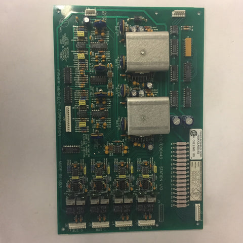 Fisher Berkeley Hospital Nurse Call Intercom CPU Board - HPC-CL-S I/0