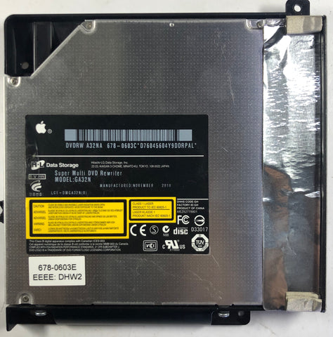 Apple iMac A1312 All-In-One GA32N Super Multi DVD Rewriter- 678-0603C