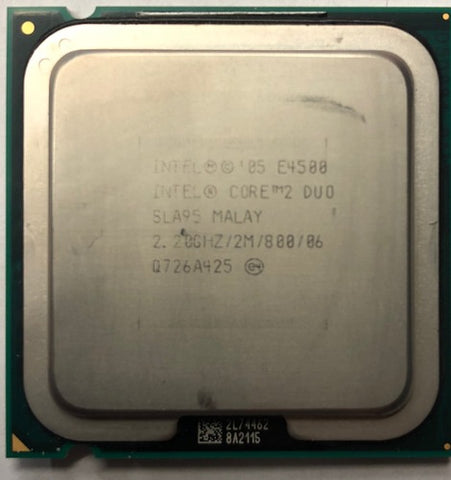 Intel Core 2 Duo E4500 Desktop CPU Processor- SLA95