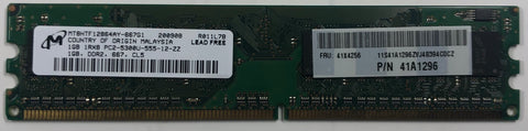 Micron MT8HTF12864AY-667G1 1GB DDR2 Desktop RAM Memory