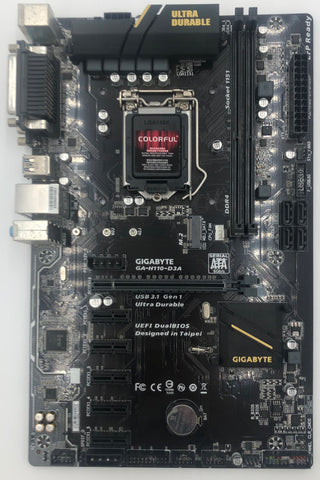 Gigabyte GA-H110-D3A Desktop ATX Motherboard