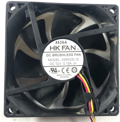 HK Fan AS8025L12 Desktop Cooling Fan