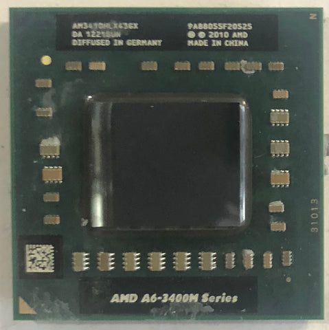 AMD A6-Series A6-3410MX Laptop CPU Processor- AM3410HLX43GX